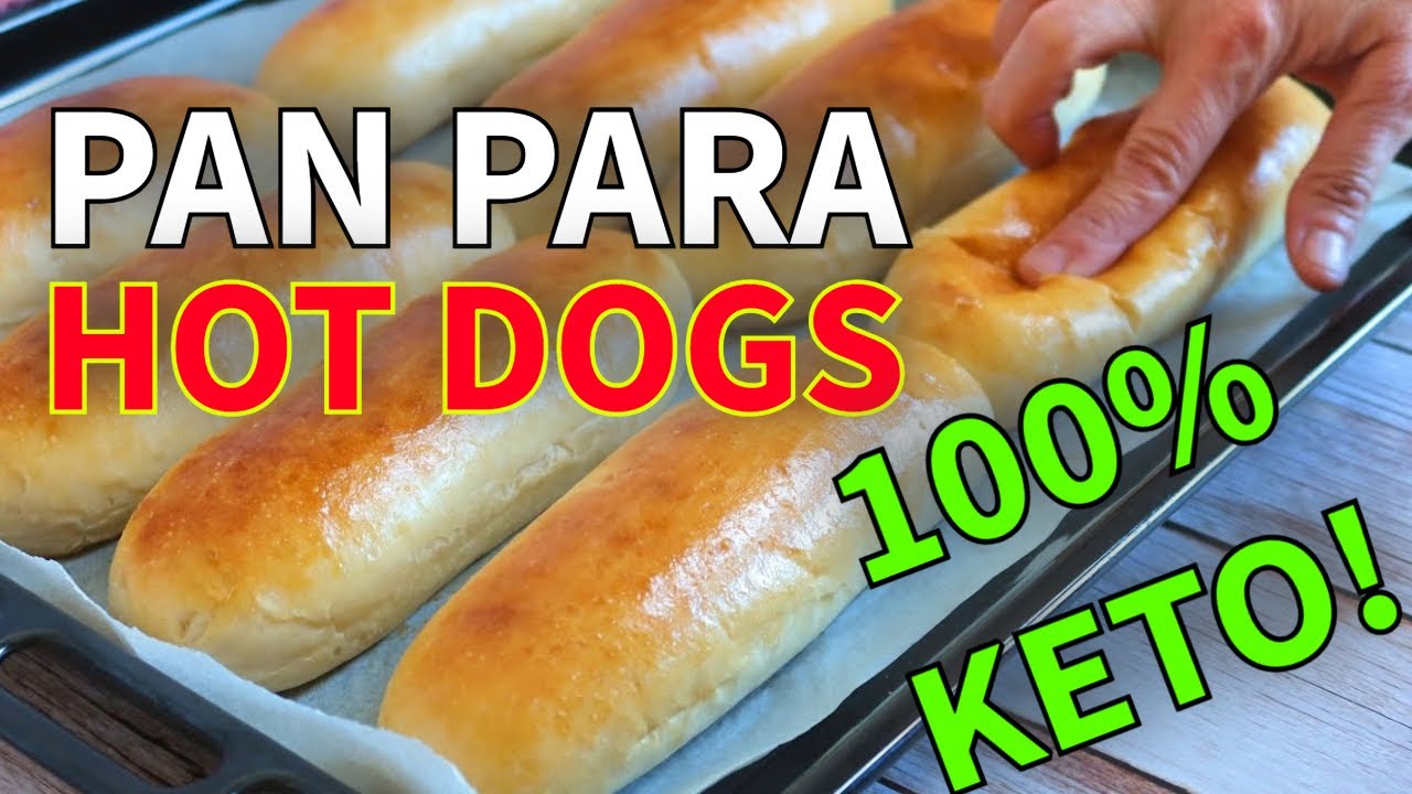 ¡Increíble! Pan Keto Casero para Hot Dogs 🌭 | Sin Gluten, Bajo en Carbohidratos 😱