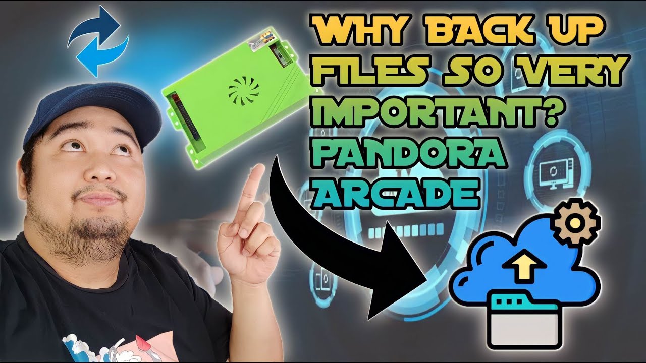 HOW TO BACK UP AND RESTORE FILES PANDORA ARCADE BOX (2 OPTIONS)
