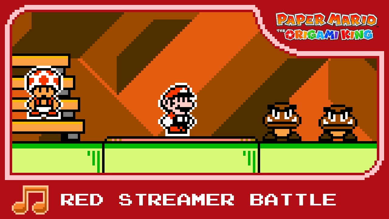 Red Streamer Battle (8-Bit Remix) - Paper Mario: The Origami King