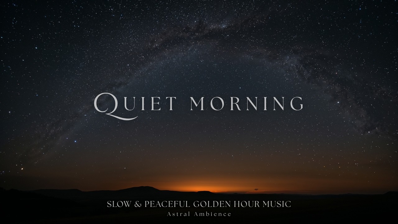 Golden Morning | Calming Deep Meditation Music - Relaxing Ambient Music for Stress Relief