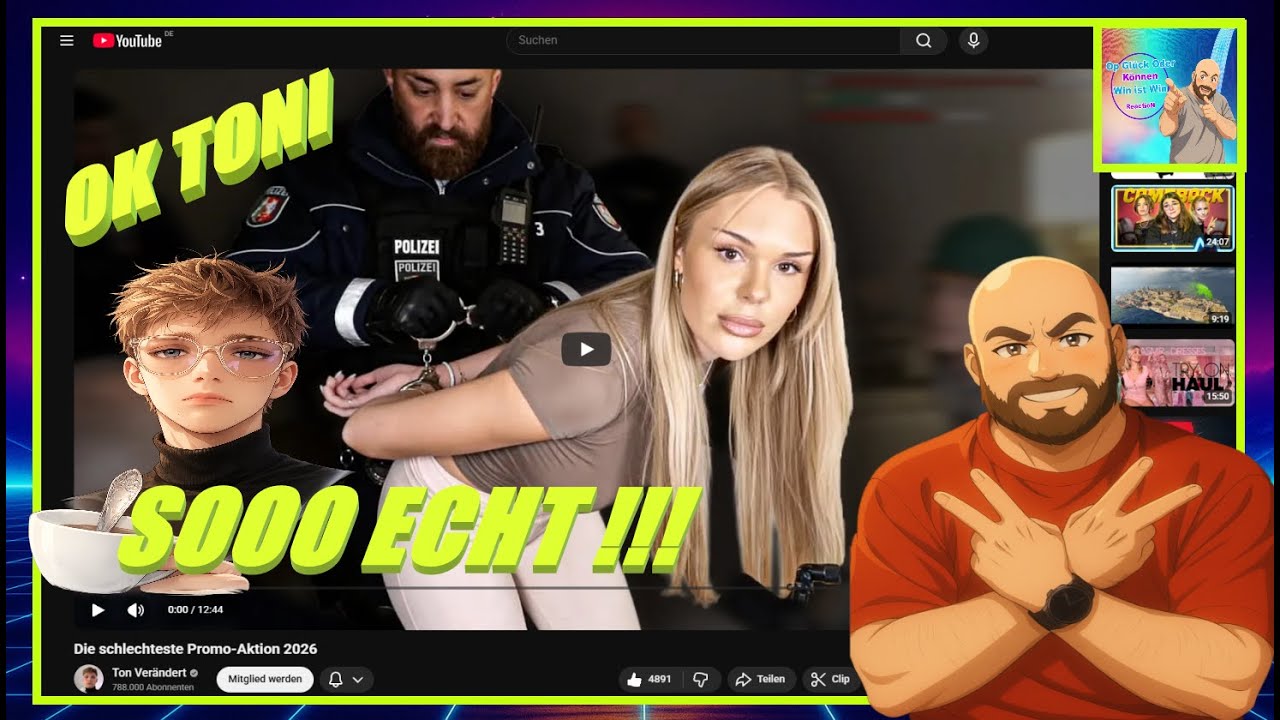 ein Nobody reagiert auf Ton Verändert Die schlechteste Promo Aktion