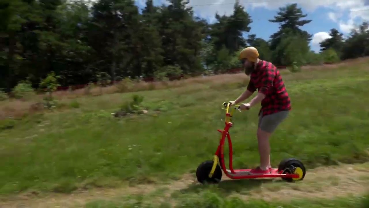 Rollerbe descente : vid&eacute;o de Technofun fabricant Fran&ccedil;ais