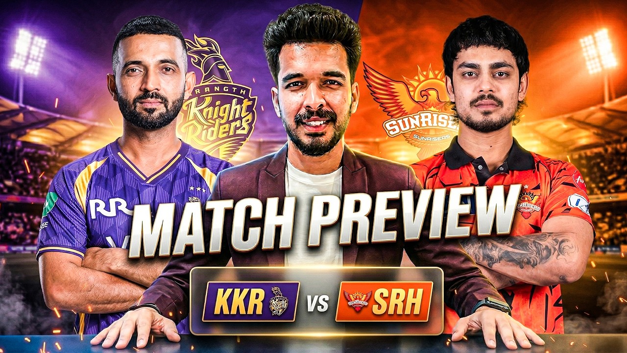 Предварительный анализ матча KKR против SRH | Предварительный обзор матча Kolkata Knight Riders п...