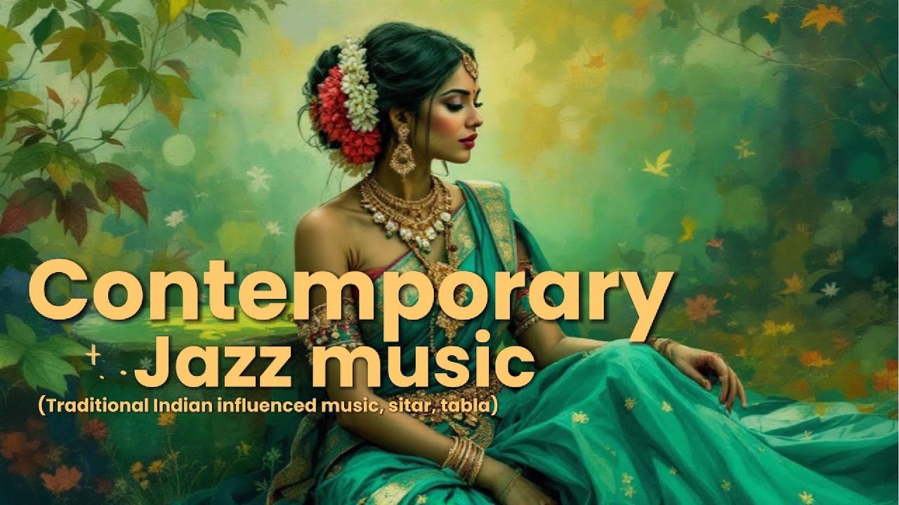 Contemporary jazz and Indian musical heritage | Mood Enhancer: Ideal for relaxation, or entertaining