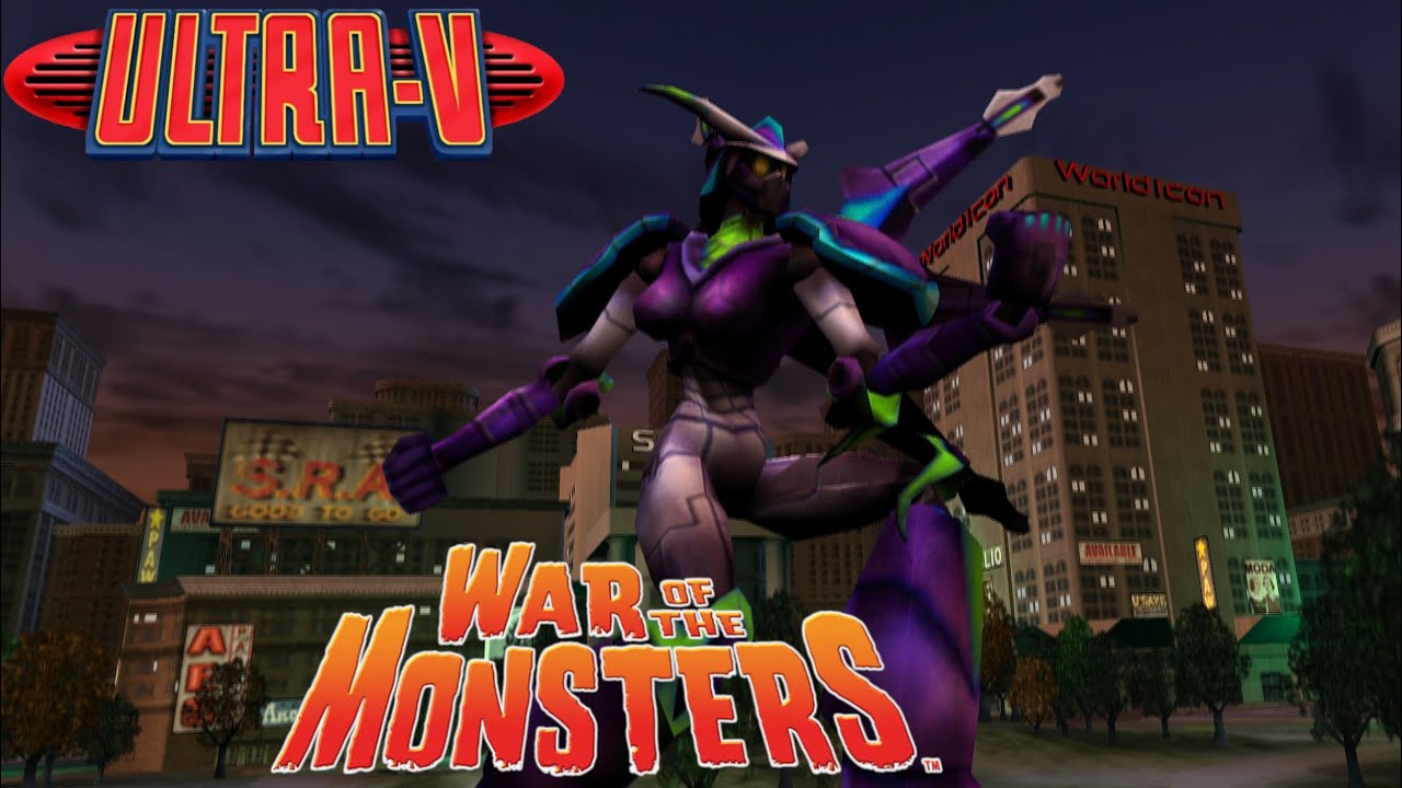 War of The Monsters: Ultra-V (Skin 4) Adventure Mode [PS2]
