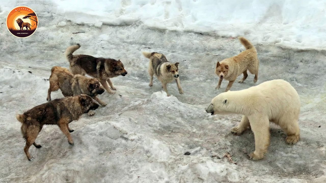 Ruthless Encounter of the Arctic’s Apex Predator in the Frozen Wild | Wild Animals