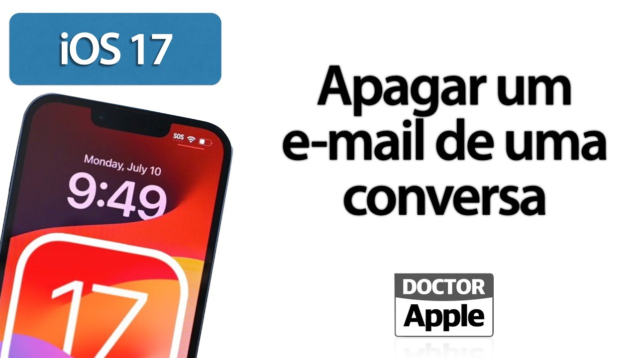 Curso Apple iPhone - Apagar um E-Mail de Uma Conversa