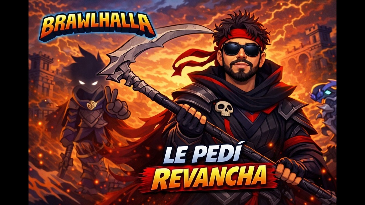 LE PEDI REVANCHA Y ESTO PASO! - BRAWLHALLA
