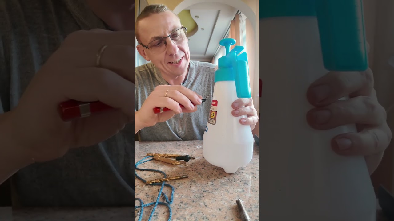 Врезка вентеля в пеногенератор