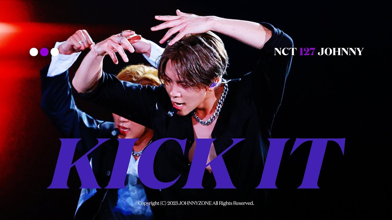 230923 영웅 (Kick it) - NCT 127 JOHNNY focus fancam 쟈니 직캠 @ Jakarta SMCU