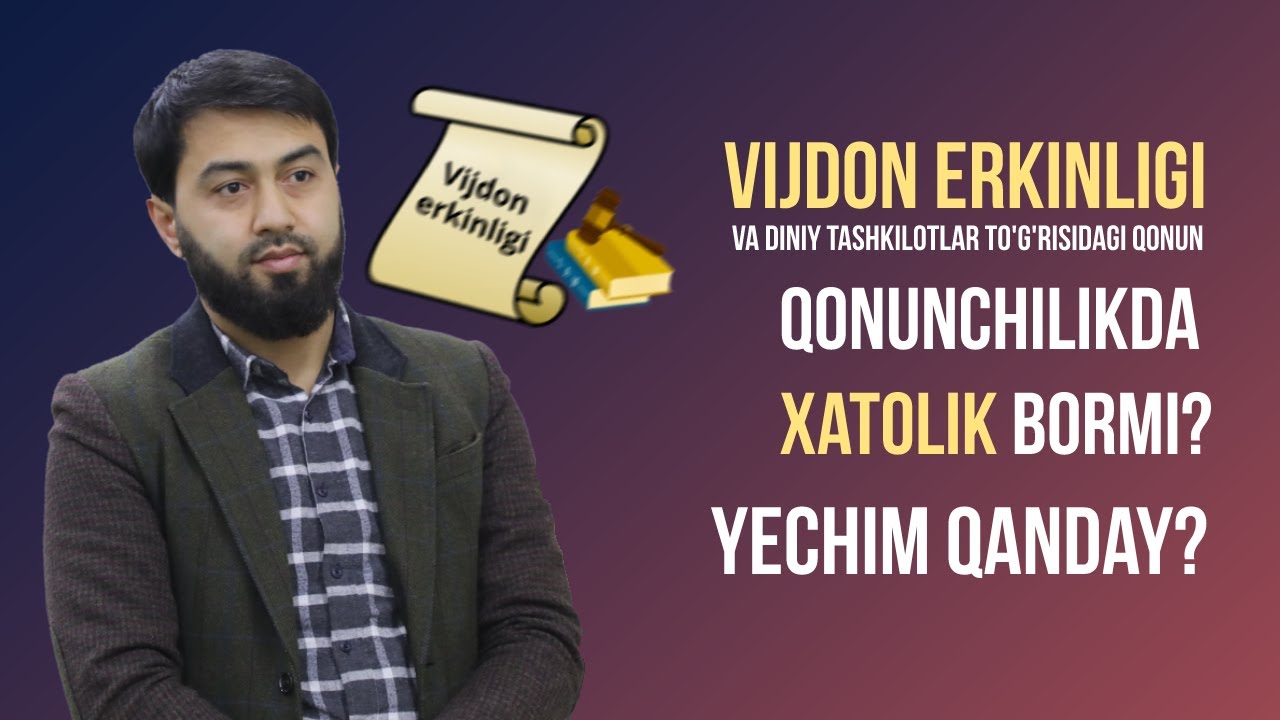 Qonunchilikda xatolik bormi? Yechim Qanday Bo'ladi?