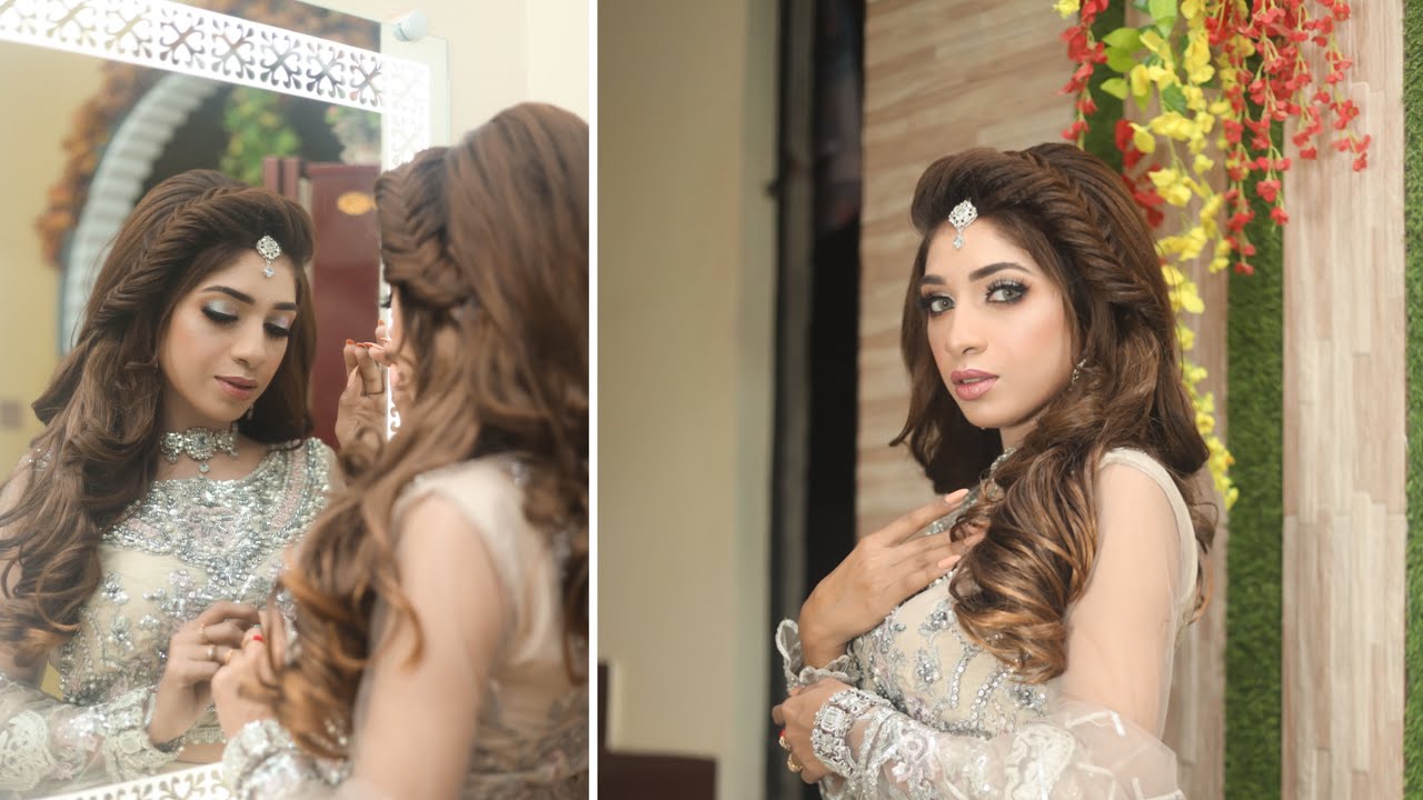 Soft Valima Bridal Makeup Tutorial || Ouj Beauty Parlour which is located in Orangi Town Karachi
