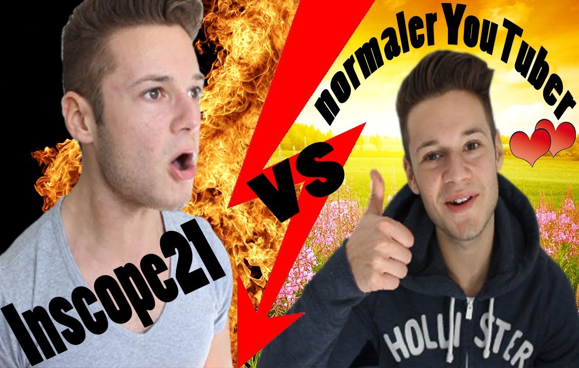 INSCOPE21 vs. NORMALE YOUTUBER