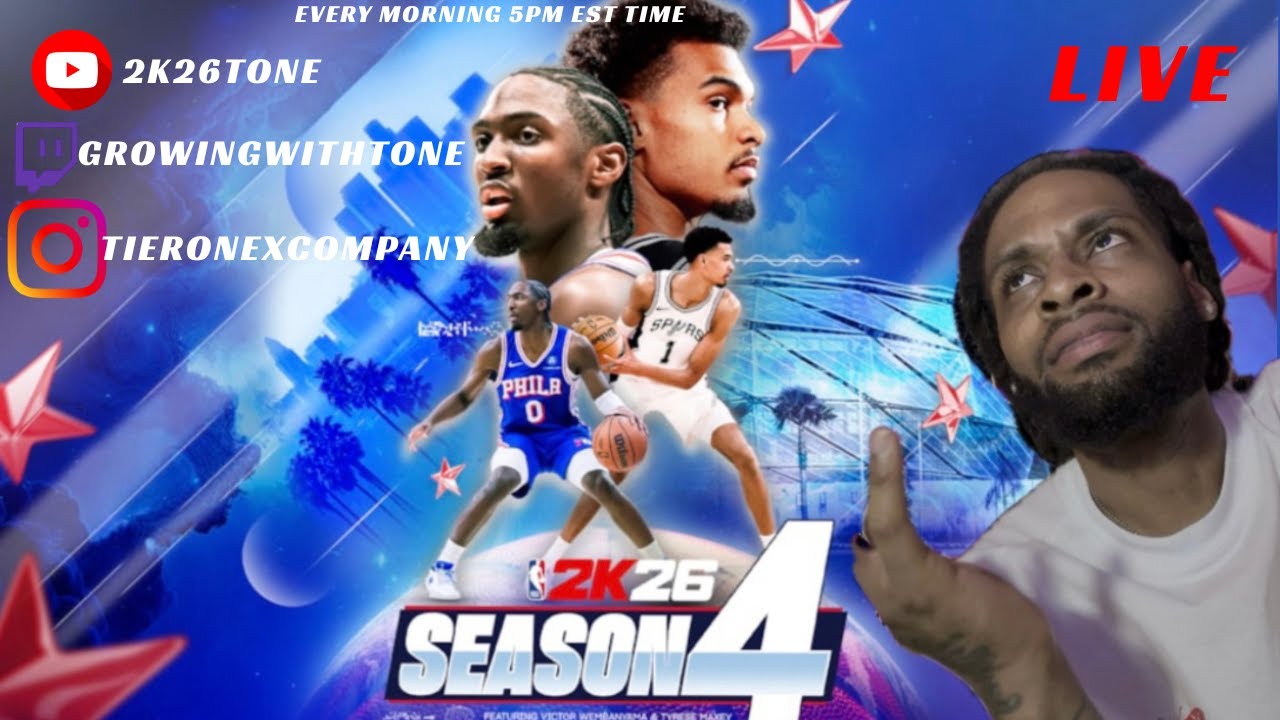 🔴NBA 2K26 LIVE🔥RUNS W SUBS, WARZONE, DISCORD AND MOREE