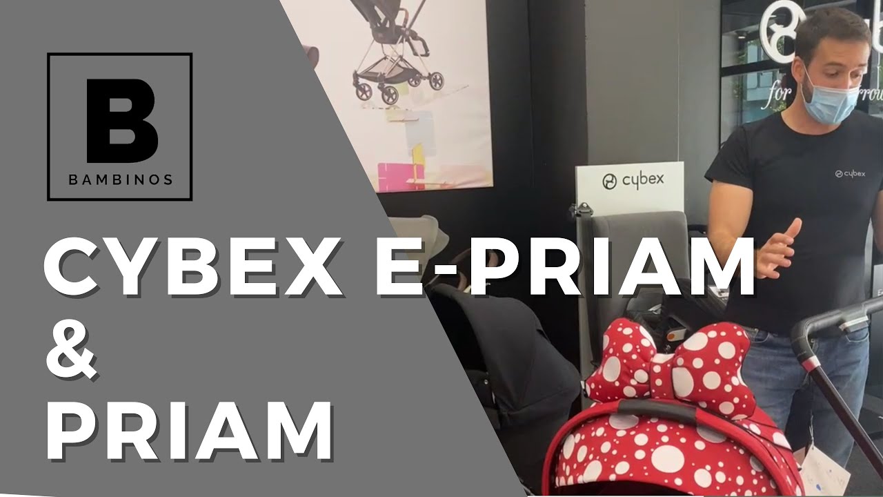PROBAMOS EL CYBEX E-PRIAM| Cochecito de bebé eléctrico | Cybex E-Priam | Cybex | #tiendasbambinos