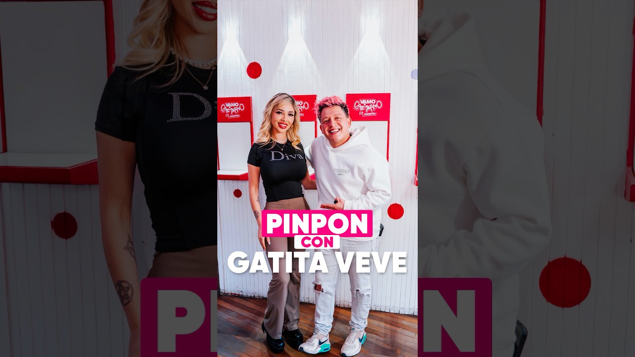 PIN PON CON GATITA VEVE &iquest;COMIDA FAVORITA?😱