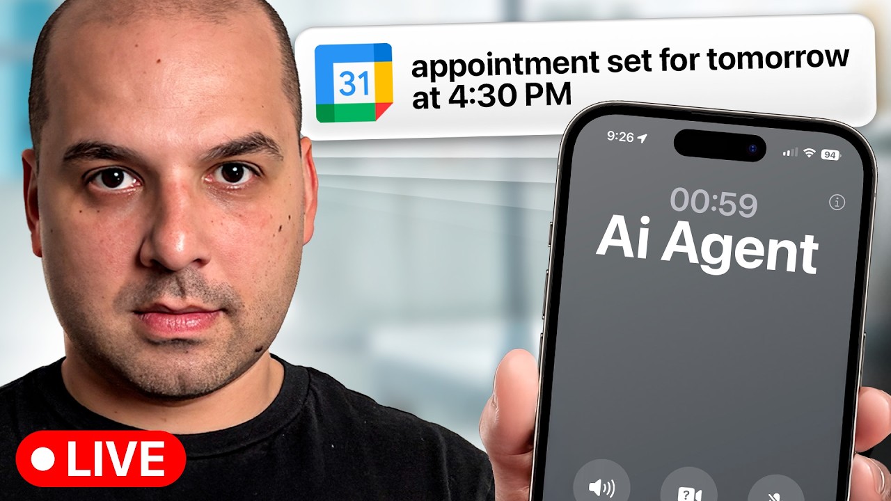 AI Voice Agent Calling Inbound Leads in 60 Seconds (Live Call)