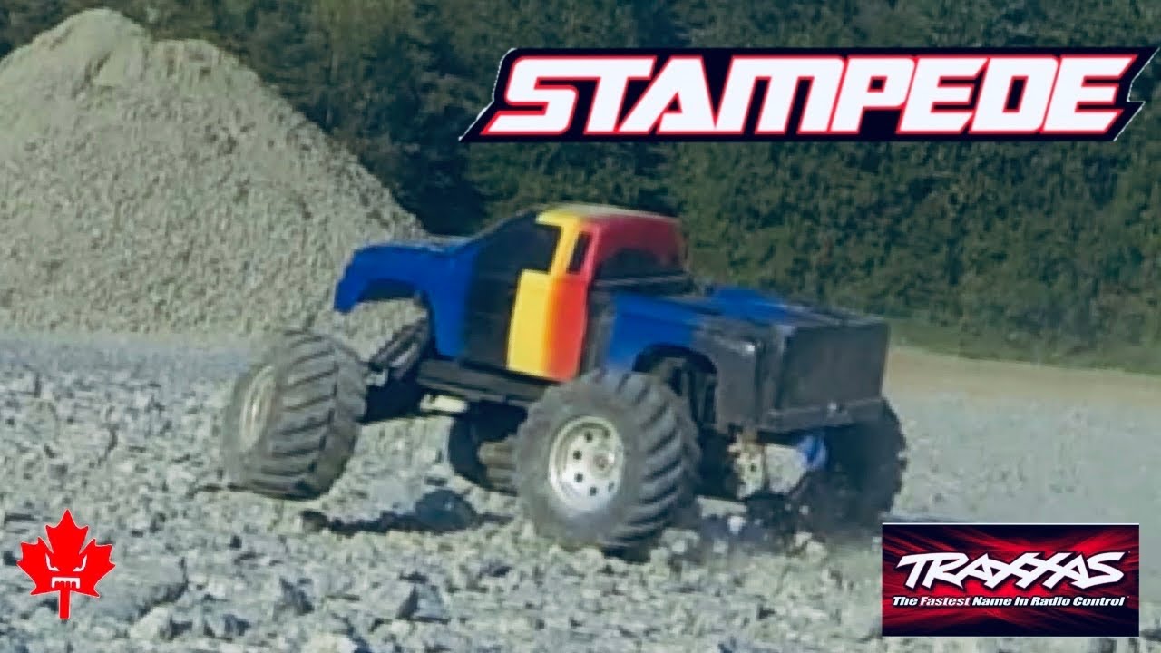 Traxxas Stampede Original 90-х годов, винтажный радиоуправляемый грузовик