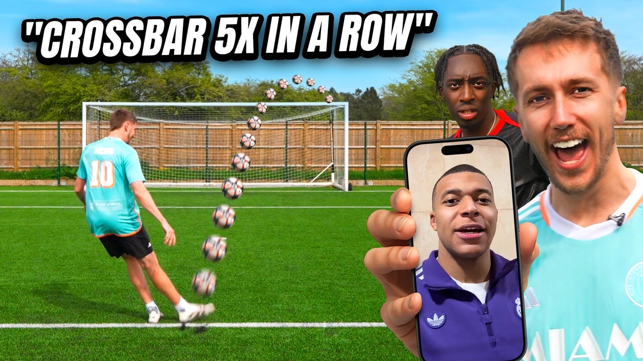 PRO FOOTBALLERS GAVE US A CHALLENGE!