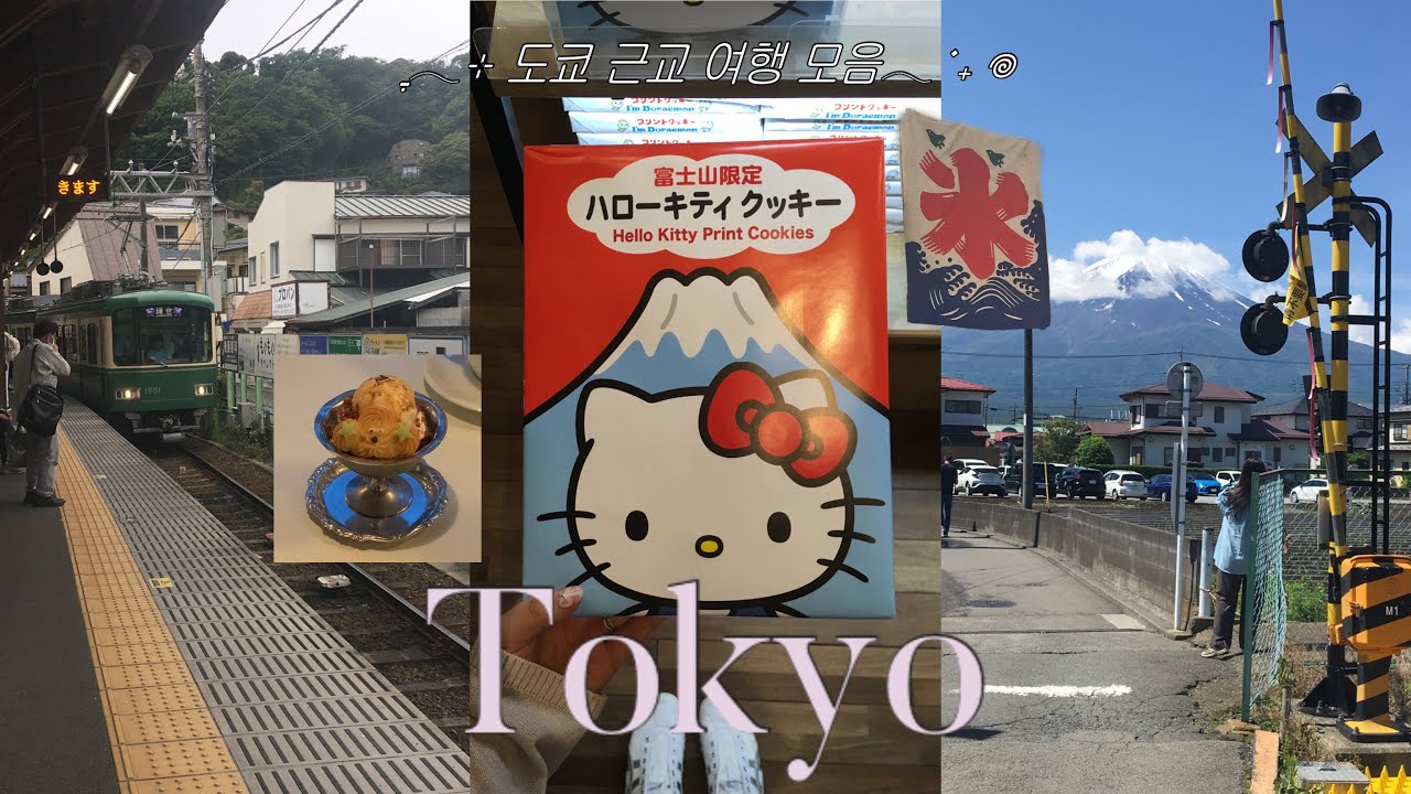 🗼TOKYO vlog : 도쿄 근교 당일치기 여행! 🗻🌊 |가와구치코 자전거 여행🚲, 가마쿠라 카페투어 |📍구글맵 일정 공유 | 도쿄 5박 6일 여행 브이로그 ep.2
