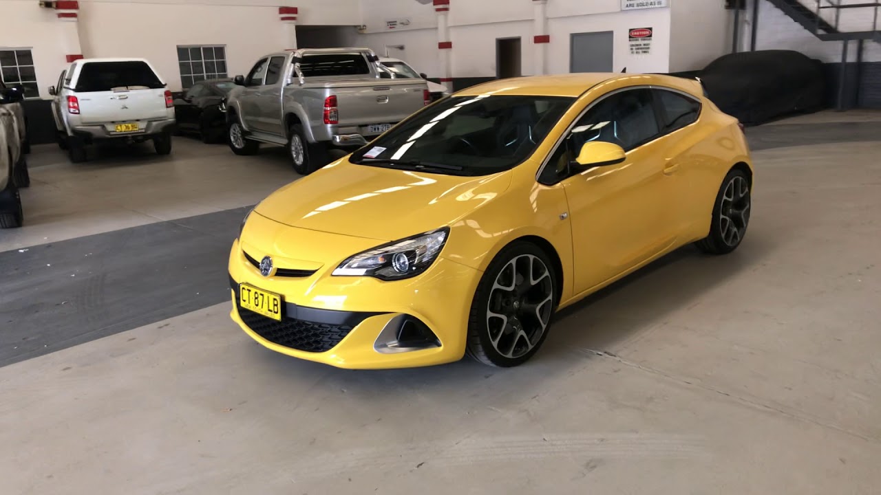 2015 Holden astra vxr