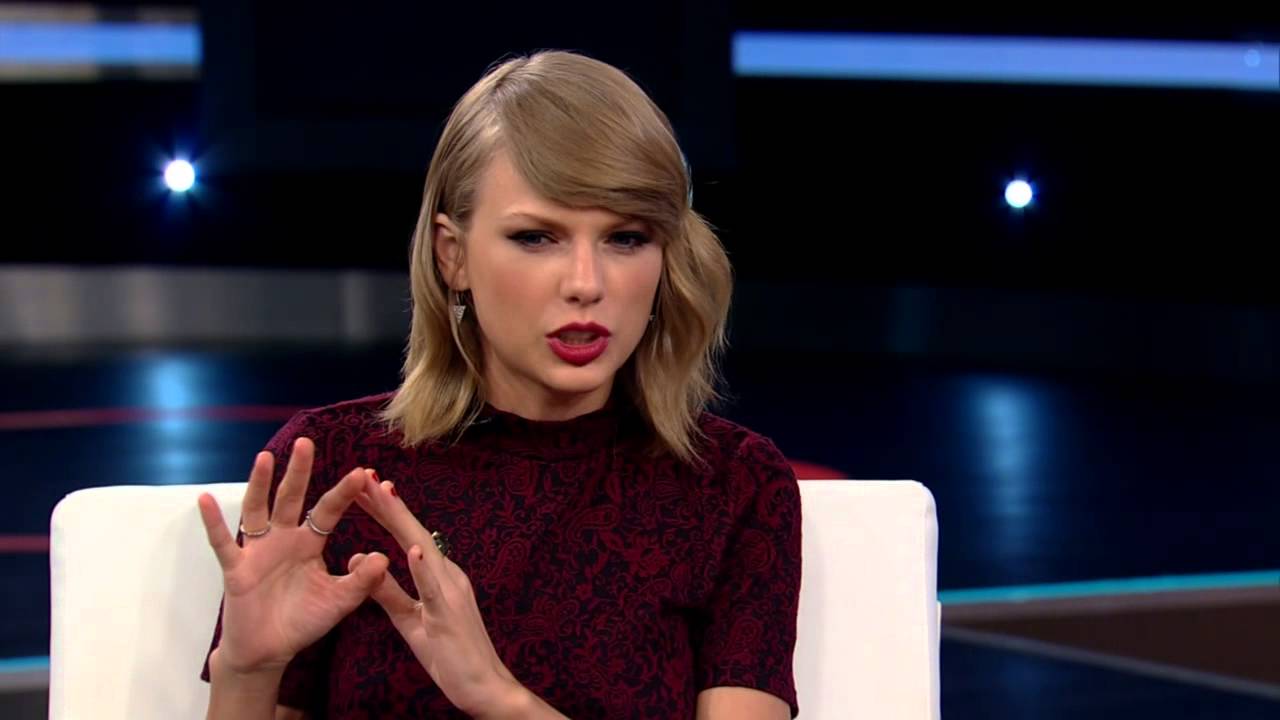 Taylor Swift: Reacts to being named the voice of her generation
