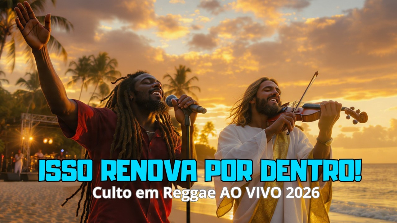REGGAE GOSPEL AO VIVO 2026 – ADORAÇÃO PROFUNDA PARA RENOVAÇÃO DA ALMA | Roots de Sião
