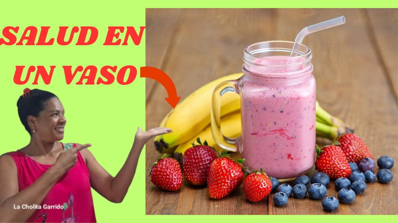 6 Batidos saludables rápidos y deliciosos