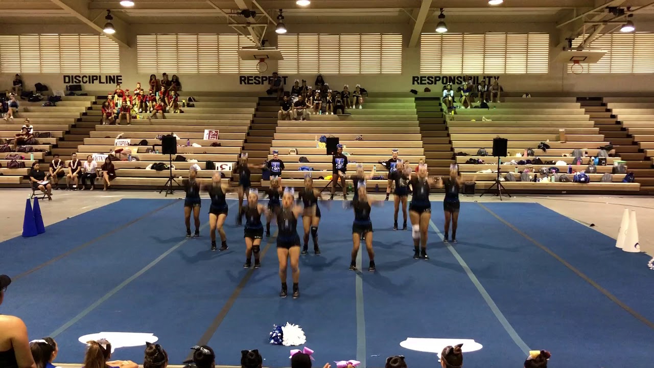 Moanalua High School Cheerleading Eastern 2018
