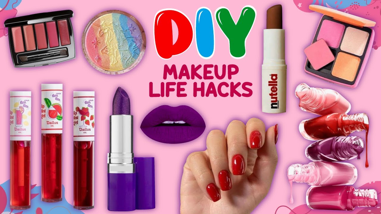 21 MAKEUP LIFE HACKS EVERY GIRL MUST KNOW - MAKEUP ITEMS and BEAUTY HACKS - 5 Minute Crafts
