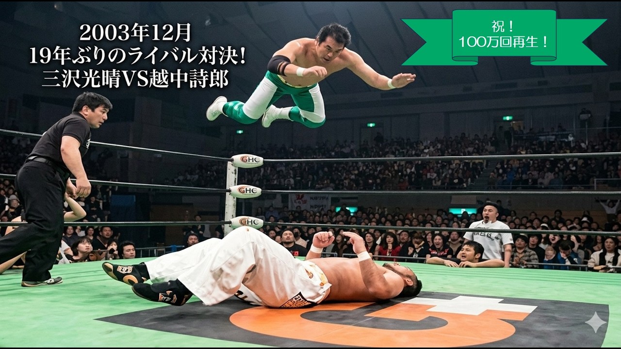 三沢光晴vs越中詩郎(2003年12月6日)