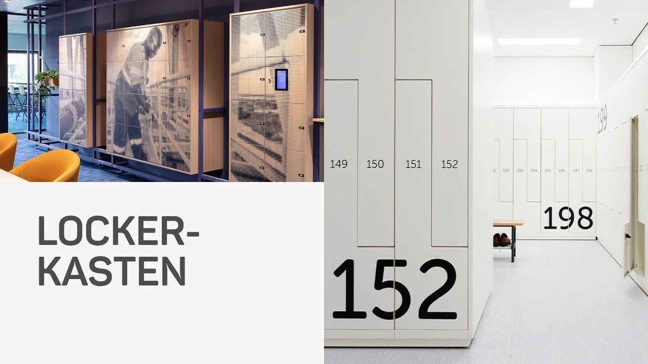 Lockers - stabiel en duurzaam