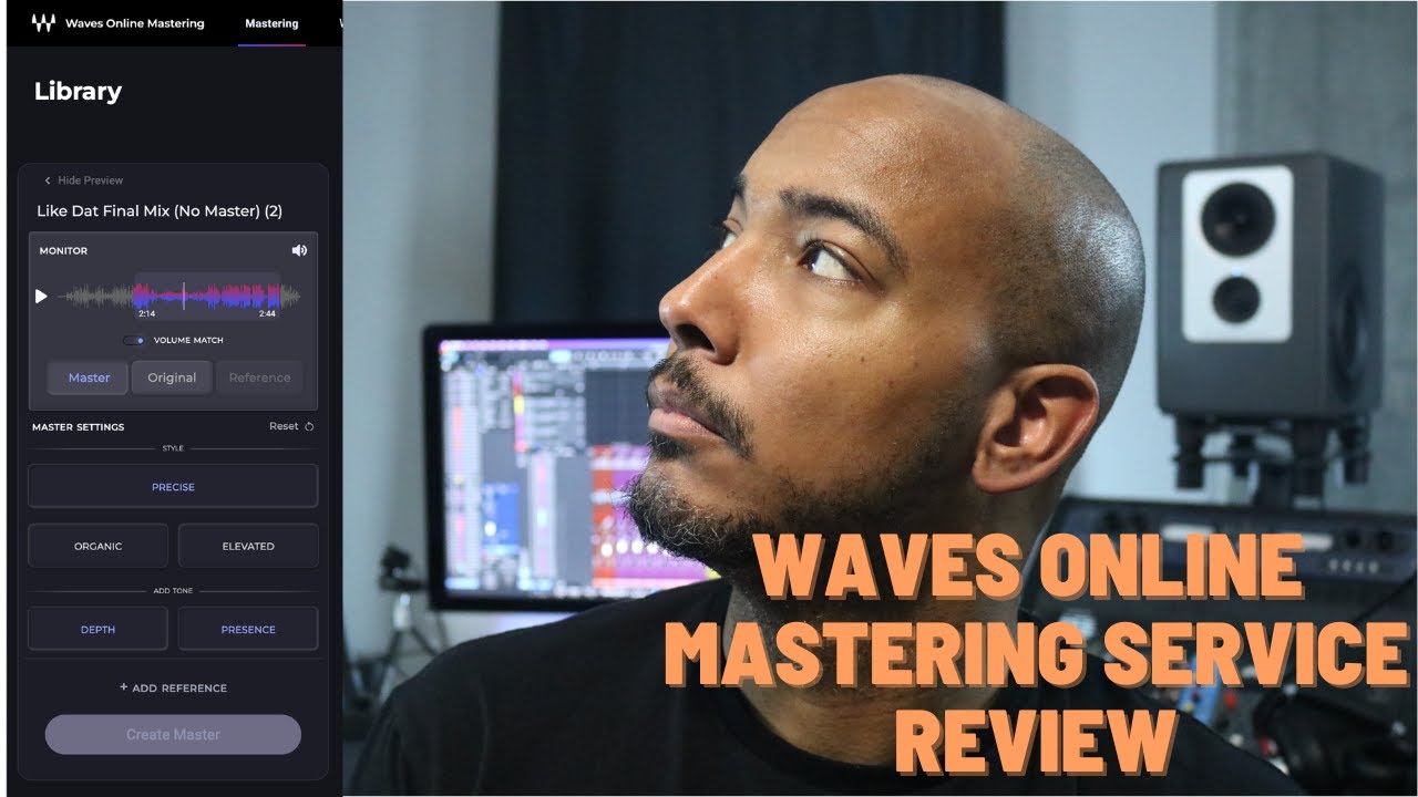 Waves Online Mastering Service Review - Better than LANDR?