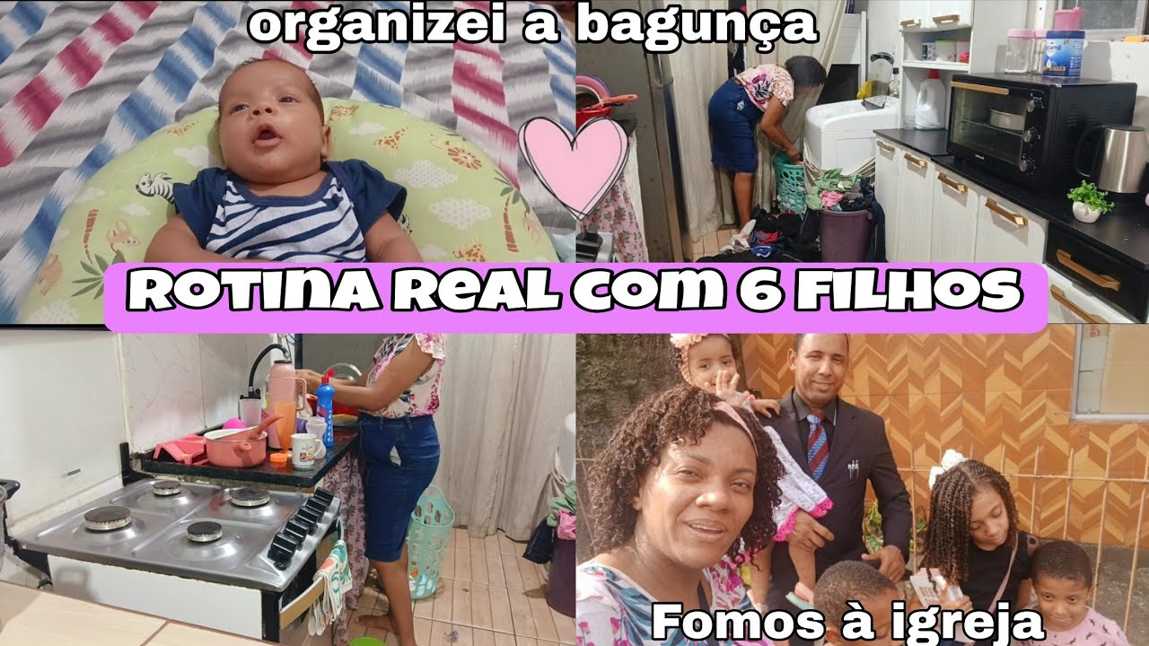 COMO DOU CONTA DE 6 CRIANÇAS/CUIDANDO DO MEU LAR/MUITA LIMPEZA E ORGANIZAÇÃO. #viralvideo 