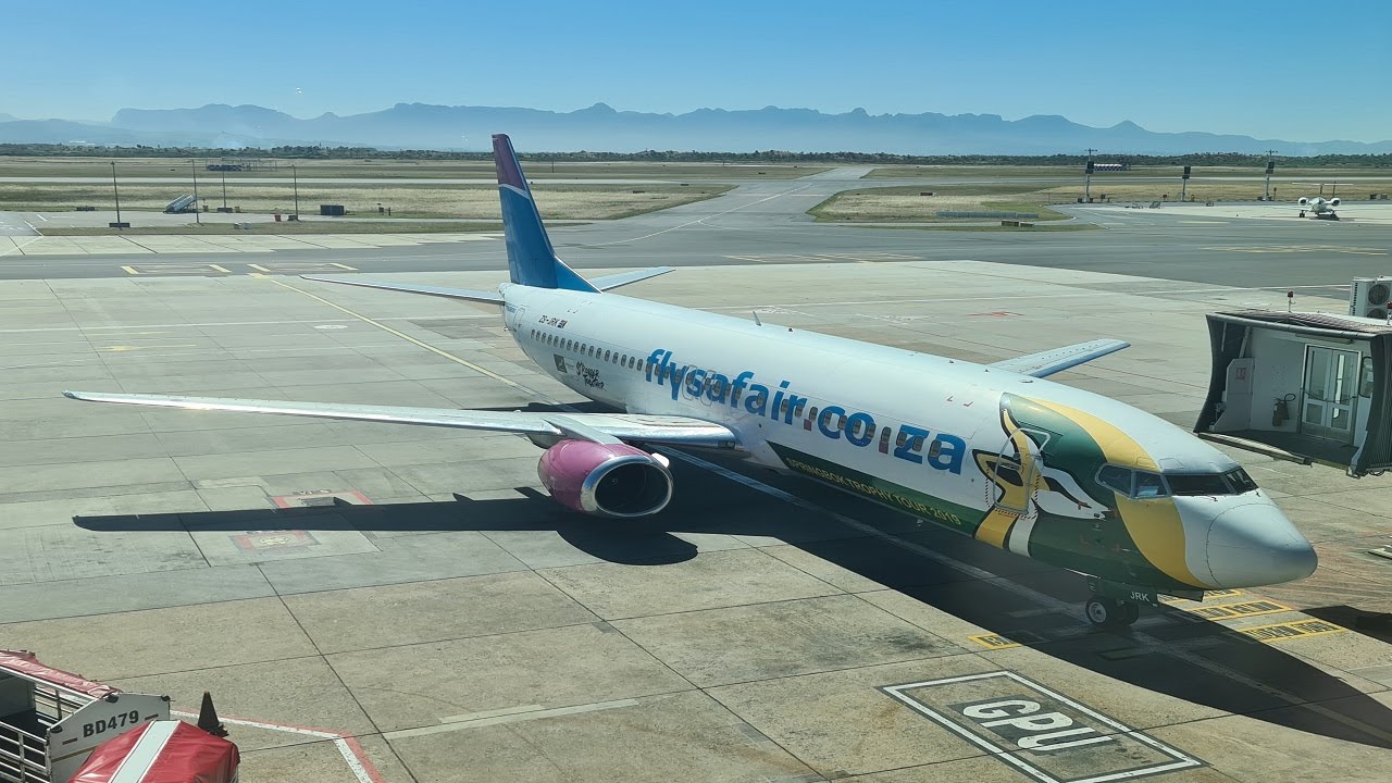 FlySafair 737-400 Cape Town (CPT) To Johannesburg (JNB) '