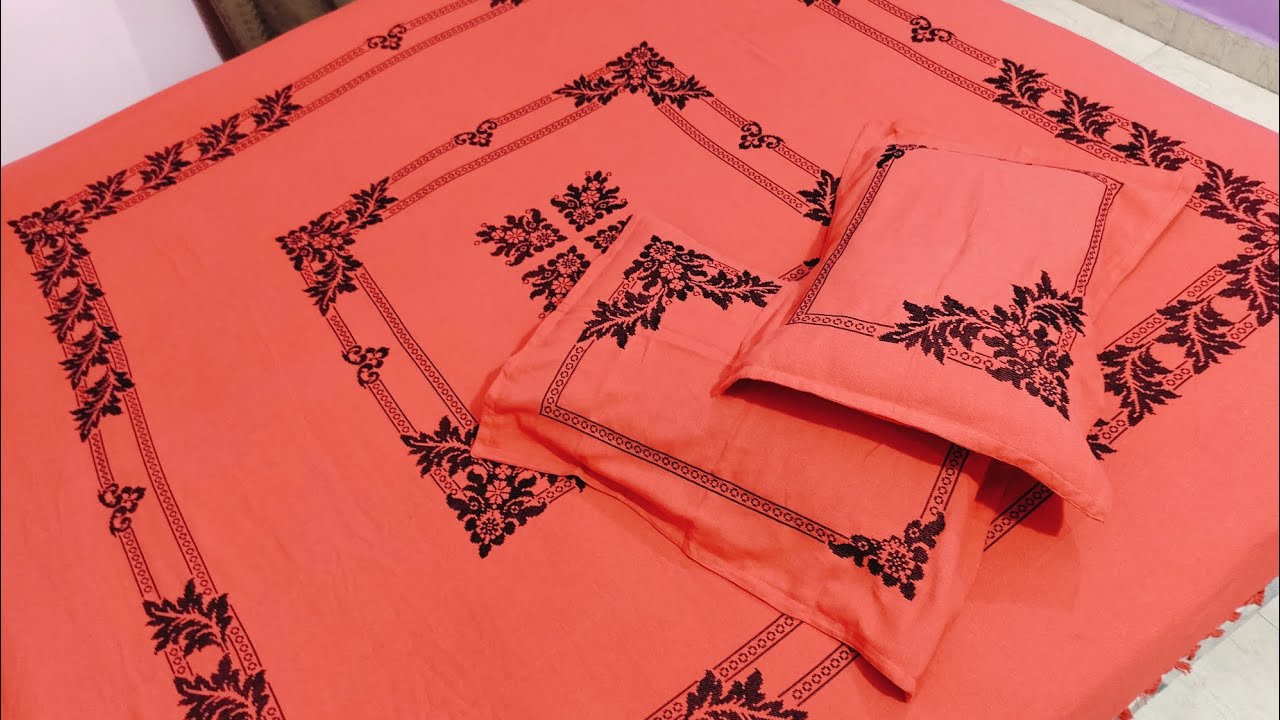 cross stitch bedsheet 7710863253#dosuti#dosutidesign#crossstitch #crossstitchpatterns