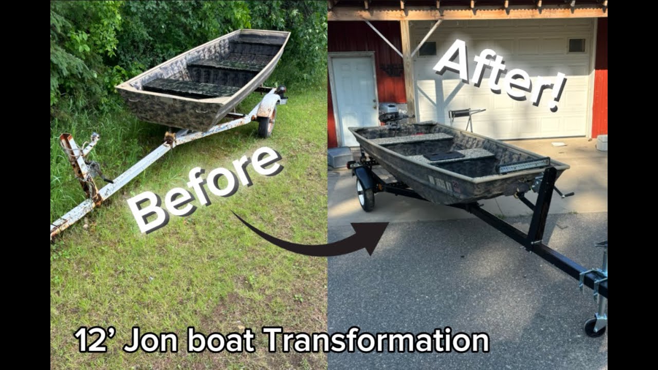 1236 Jon Boat Transformation - 1236 Alumacraft Jon Boat Build Part 2