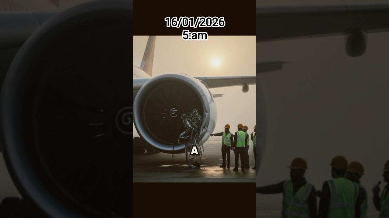 Seconds away from disaster A cargo container struck an Air India aircraft at Delhi Airport in heavy