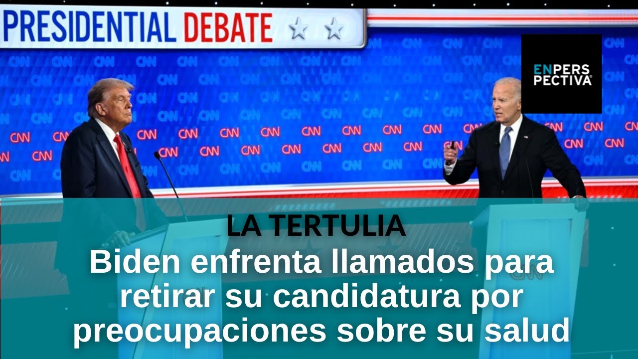 2) Debate Biden-Trump generó dudas en los demócratas sobre el estado cognitivo de su candidato
