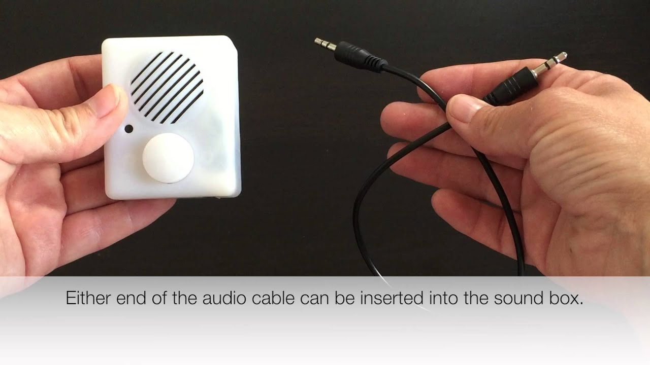 Re-recordable Sound Box - EASY to RECORD from any device