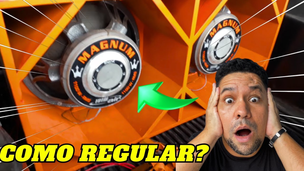 como regular Alto Falante Magnum Fusion Rex 12 Pol 950w 4ohms