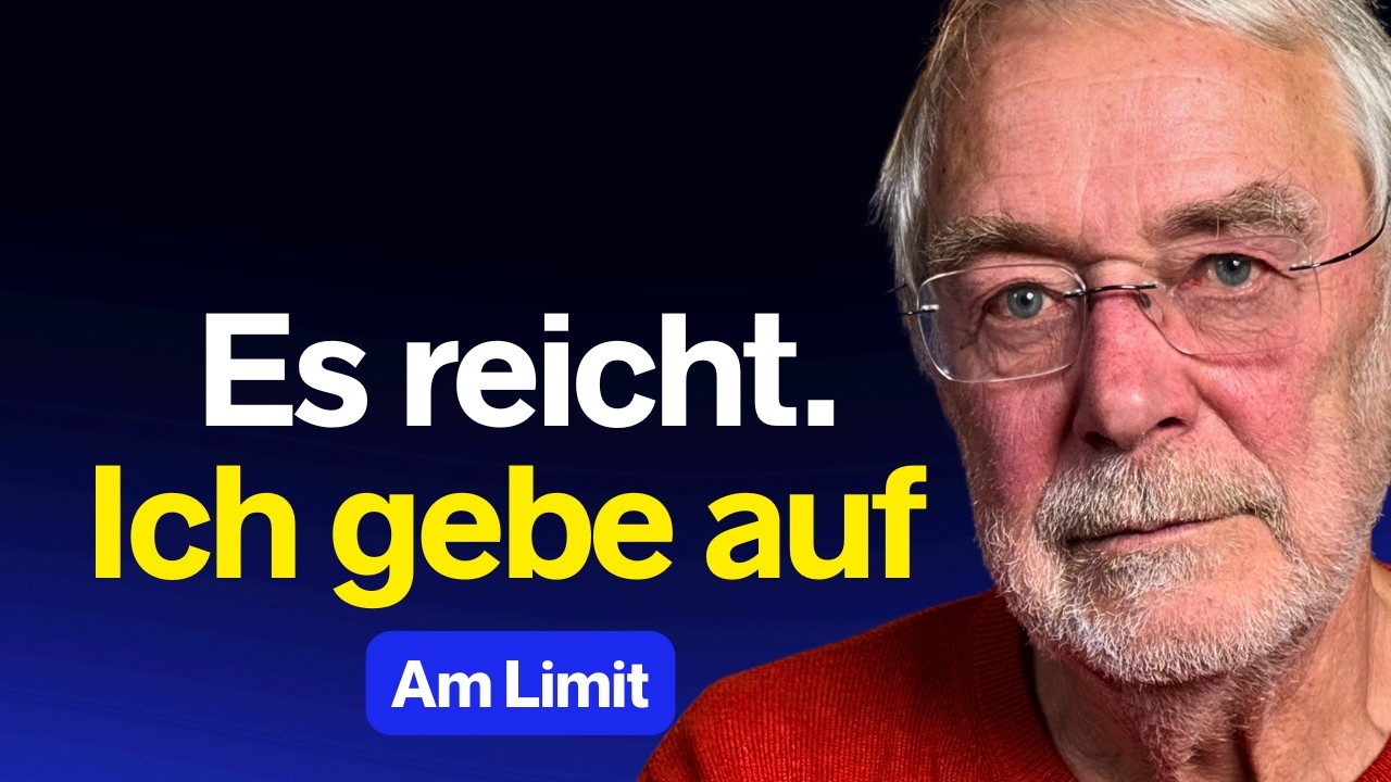 „Ich gebe auf“ – Prof. Hüther offenbart alles