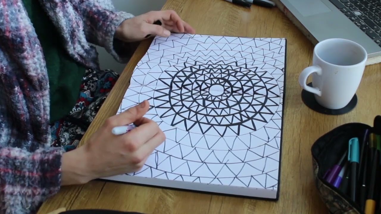 Big doodle #2 | long version | small table art