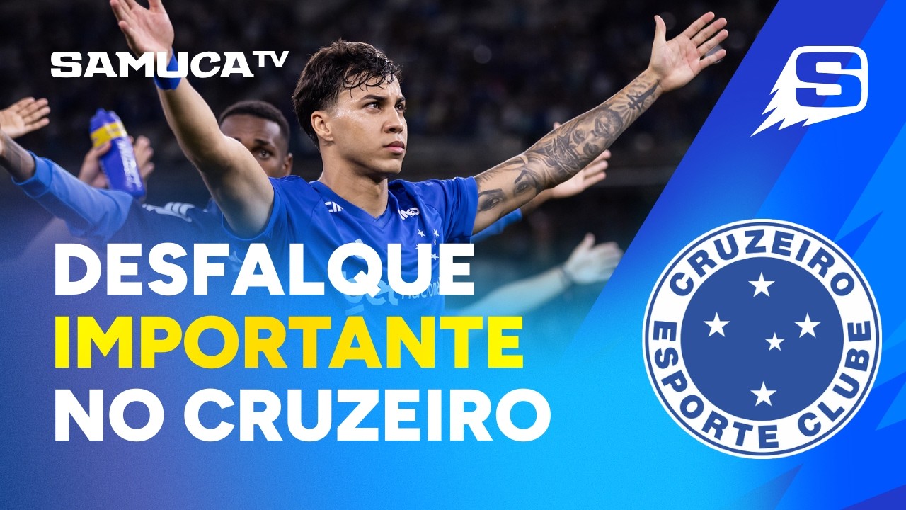 KAIO JORGE VIRA DESFALQUE NO CRUZEIRO E NÃO ENFRENTA O FLAMENGO NO MARACANÃ
