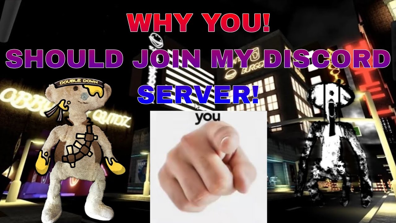 Why YOU! should join my discord server! #bearalpha #roblox 