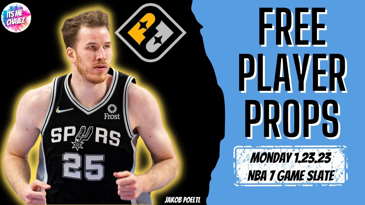 FREE PRIZEPICKS 1/23/23 🏀 NBA PLAYER PROPS FINAL LOOK #playerprops
