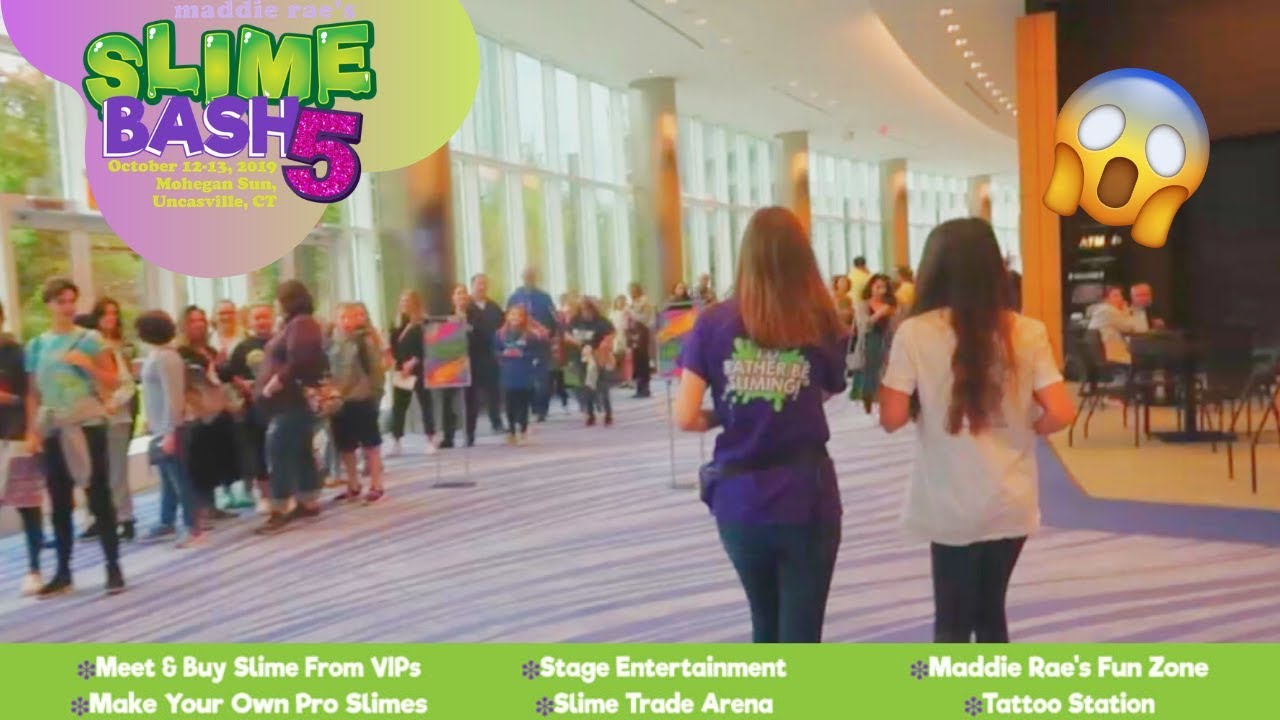 WORLD'S LARGEST SLIME CONVENTION!!! slime bash 5 vlog