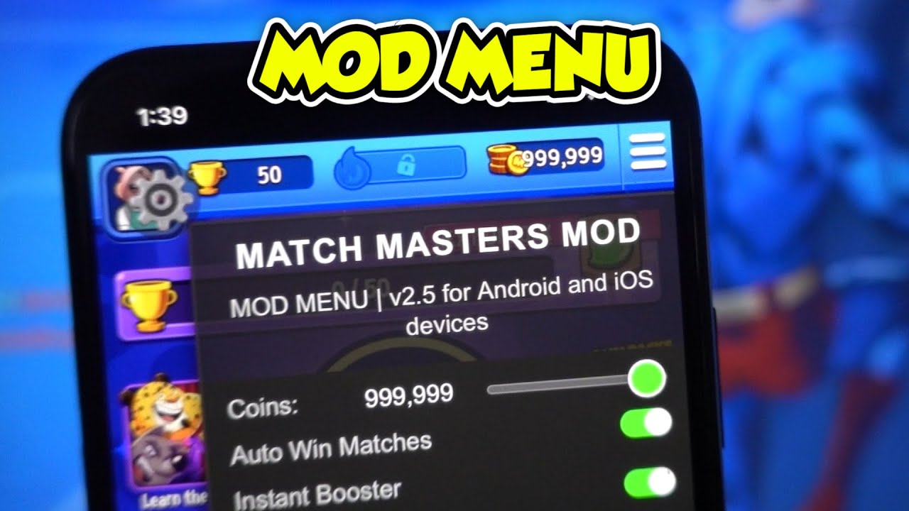 Match Masters Hack Unlimited Coins 💰✨ iOS Android Tutorial