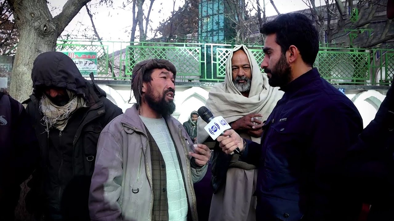 Laborers at Haji Yaqub square Kabul, HafizAmiri reports / کارگران روزمزد در چهاراهی حاجی یعقوب شهرنو
