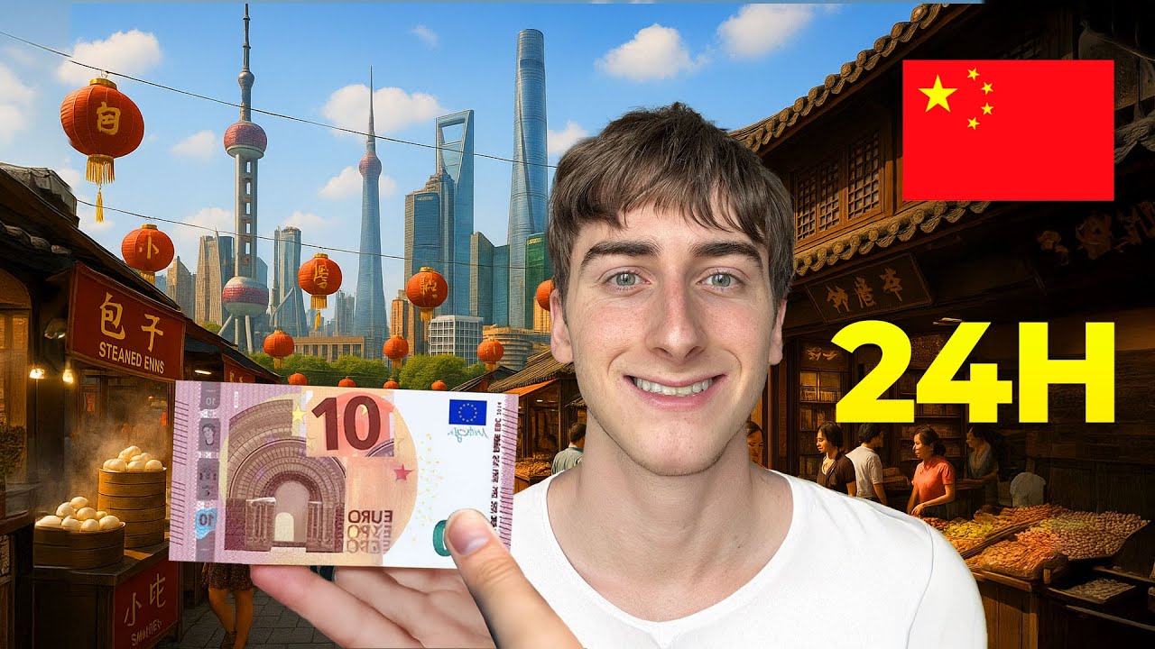 Je vis avec 10€ en Chine pendant 24h (c'est choquant)